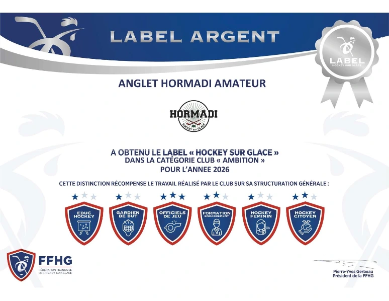 Label Argent pour l'AHA Label Argent pour l'AHA