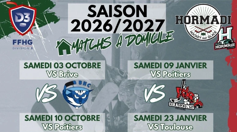 Calendrier D3 2026/2027 Calendrier D3 2026/2027